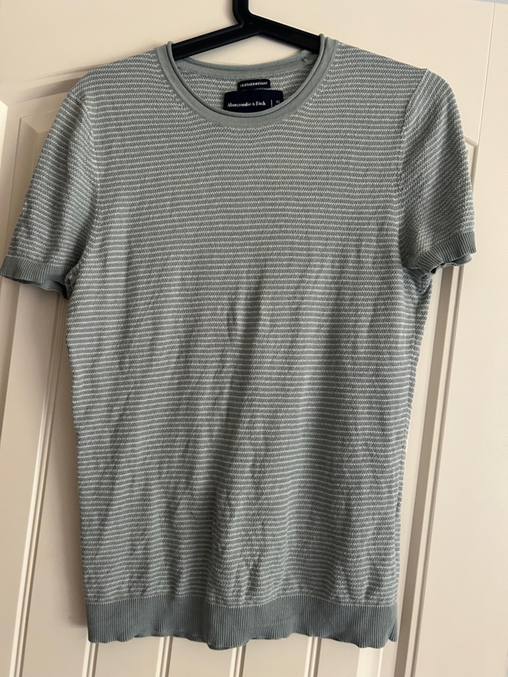 Abercrombie & Fitch knit Short-Sleeve Textured Tee
